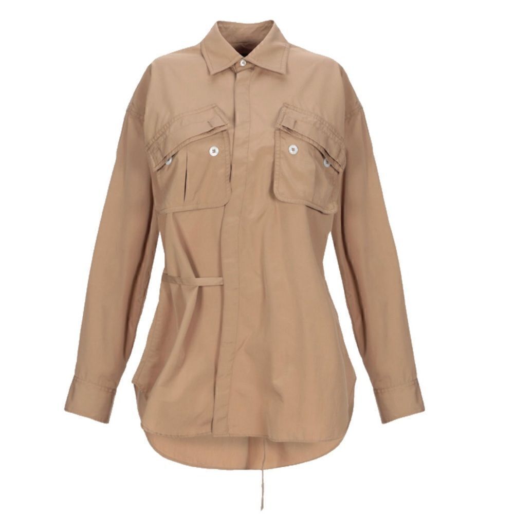 ⭕️ DSQUARED2 Shirt Long Sleeve Beige